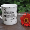 wholesale custom design coffee mugs stoneware